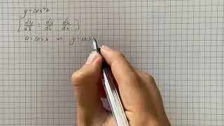Find the derivatives of the functions defined as. y=\cos^{4}x | Plainmath