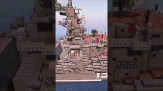 Крейсер Слава в Майнкрафт