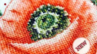 ВЫШИВКА КРЕСТИКОМ/Маки и чертополох/впечатления