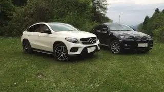 Mercedes GLE Coupe 350d vs BMW X6 xDrive40d E71 Comparison & Walkaround