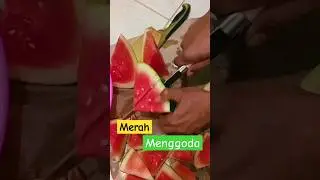 Merah merona dalamnya #merahmerona #semangka #semangkamerah