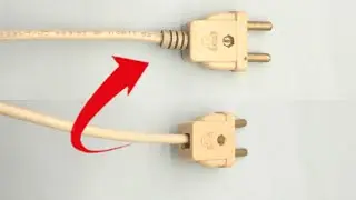 2 pin plug cable wire connection ideas || two pin top connection