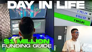DAY IN MY LIFE | How to Get $1M Prop Funding Guide