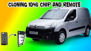 CLONING ID46 chip and remote Citroen Berlingo - NO OBD PROGRAMING TOOL NEEDED | xhorse keytool mini