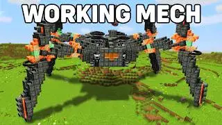 I Made a Working Spider Mech with Create!
