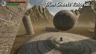 Game Ready Asset - Trim Sheets Workflow Tutorial | Blender | Substance Painter