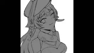 Draw yenfei in iPad ☺️😊