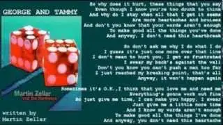 Martin Zellar & The Hardways - George And Tammy