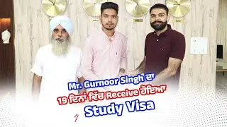 Mr. Gurnoor Singh | Canada Study Visa | Macro Global