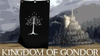 GONDOR | Flag Animation | White Tree of Gondor | 2024