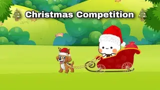 Gochu's Christmas Competition🎄| bubu dudu | peach goma | panda bear | gochu simba | christmas story