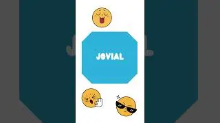 Enhance Your English Vocabulary: Word of the Day - Jovial #shorts