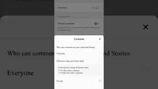 tiktok Privacy settings