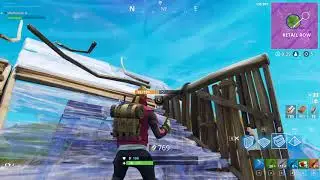 Fortnite Win #2 quick landing shot