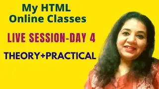 Online HTML Class -Day 4 | A Href | HTML Link | Creating Table in HTML | How to Create Table in HTML
