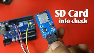 How to SD card info check with Micro SD Card Adapter
