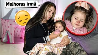MINHA IRMÃZINHA ESTÁ MUITO DOENTE! (Tive que cuidar dela)