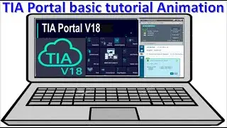 TIA Portal basic tutorial animations| PLCSIM with TIA Portal| PLC training course| PLCs tutorials
