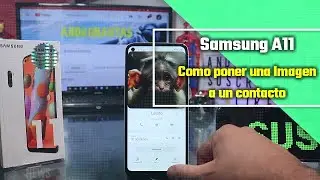 Samsung Galaxy A11 Como Poner una Imagen a un Contacto de tu Agenda