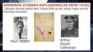 Tarih Genel Tekrar Notları 