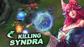 AHRI And SYNDRA's Tower Dive Incident