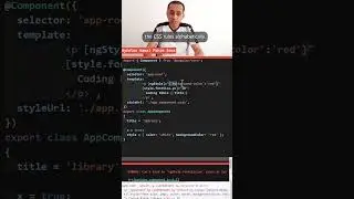 Differences between NgStyle and style binding in #angular #angular18 #angular17