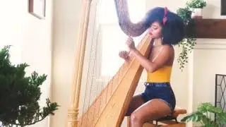 Madison Calley Harp Cover: If I Ain't Got You (Intro) by Alicia Keys