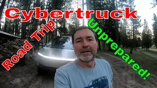 Cybertruck trip to Tesla Service Center Liberty Lake WA, Spokane WA. Unprepared Cybertruck road trip