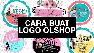 CARA BUAT LOGO OLSHOP DENGAN PICSART TERBARU