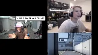 Kai Cenat reacts to 