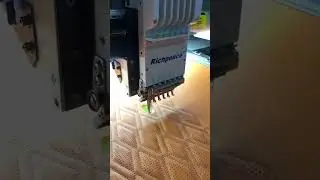 3 functions of Stitching+Embroidery+Punching in one machine for leather or upholstery