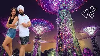 Exploring Touristy Places In Singapore Together 😍 : Gardens By The Bay, Arts Science Museum