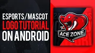 How To Make Esports/Mascot Logo On Android!