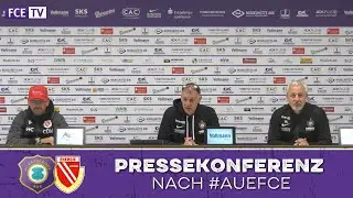 Die Pressekonferenz nach dem Heimspiel gegen Energie Cottbus