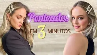 Três penteados rápidos!