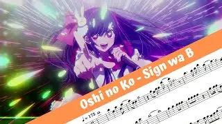 Oshi no Ko OST - Sign wa B (Flute)