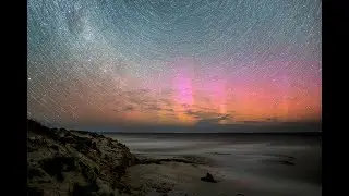 Aurora Australis in Victoria, Australia