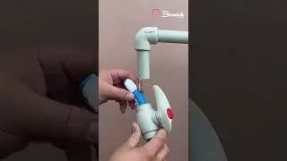 Install PVC water valve when water supply cannot be cut off 