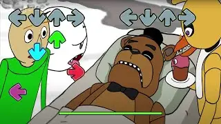Friday Night Funkin Boyfriend Dies but its Freddy  FNF Goodbye World
