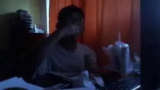 Eating mcdonalds with TACO while WATCHING an INTENSE Match