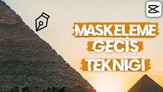 CapCut Maskeleme Tekniği İle Geçiş Efekti Nasıl Yapılır | CapCut Dersleri