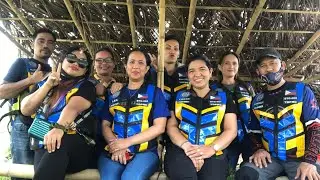 First Meet up Tour de Philippines Rider's club at Magdalena Laguna