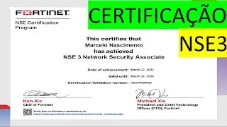 NSE3 - CERTIFICAÇÃO FORTINET
