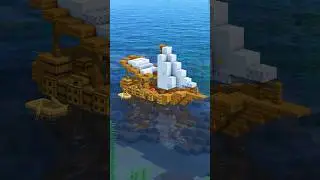 A small wooden boat to add to your Minecraft survival world!
