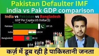india vs Pakistan GDP comparison 2026 | Pakistan Sinked in IMF Loan | Pakistani public crying