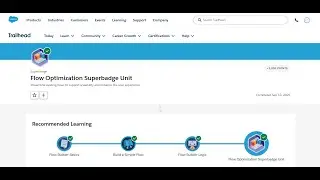Make updates to Staff Recommendation flow | Flow Optimization Superbadge Unit | Trailhead Salesforce