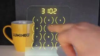 LUMINEQ transparent keypad display as a keyless entry solution for vehicles and buildings