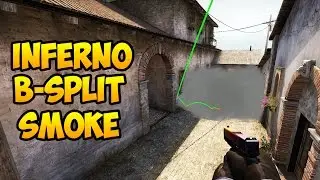 CS:GO - Smoke Tutorial #29 - Inferno B-Split Smoke