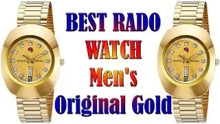 BEST RADO WATCH Men's Original Gold Dial BEST WATCH BRANDS