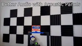 Get better audio with Acoustic Foam Panels | How-To